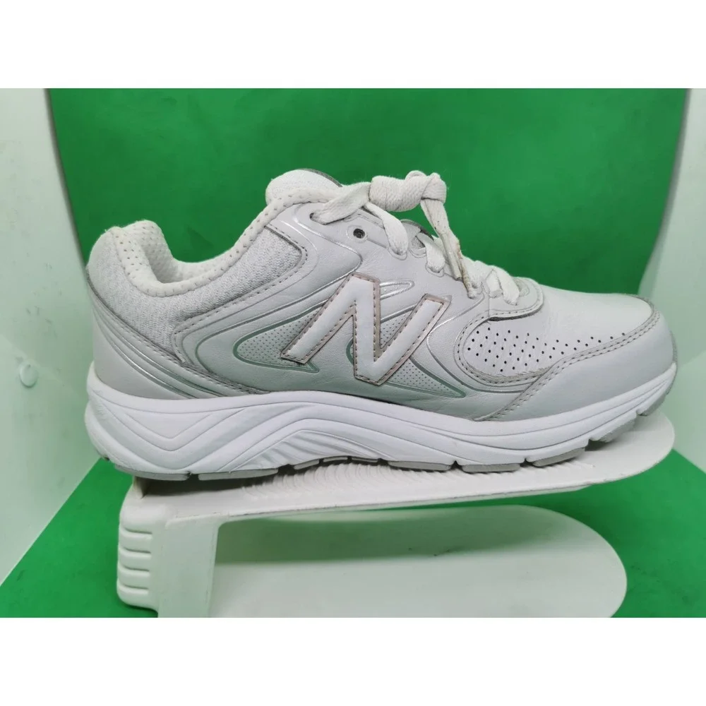 New Balance 840 GG2 Abzorb Walking Shoes White Rose Gold Women Size 8.5 D Wide